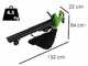 Greenworks GD40BVII - Soffiatore aspiratore a batteria - SENZA BATTERIA E CARICABATTERIE