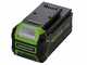 Greenworks GD40BVII - Soffiatore aspiratore a batteria 40V 4Ah