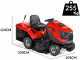 Snapper RPX102 - Trattorino tagliaerba - Briggs&amp;Stratton 656cc - Cesto di raccolta