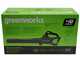 Greenworks GD48AB -  Soffiatore a batteria assiale  - SENZA BATTERIE E CARICABATTERIE