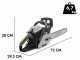 Alpina ACS 39 - Motosega a scoppio da taglio - Lama da 35cm