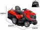 Snapper RTX122 - Trattorino tagliaerba - Briggs&amp;Stratton 724cc - Cesto di raccolta - Mulching