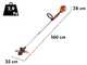 Worx WG183E - Decespugliatore a batteria 40V 2x20/2Ah + in omaggio 2x20/2Ah