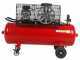 FIAC AB 150/348 - Compressore aria elettrico monofase a cinghia - Motore 3 HP - 150 lt