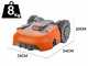 PROMO Worx Landroid S400 WR184E - Robot tagliaerba con perimetro - 400m2