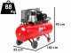 FIAC AB 150/348 - Compressore aria elettrico trifase a cinghia - Motore 3 HP - 150 lt
