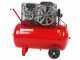 FIAC AB 100/268 - Compressore aria elettrico monofase a cinghia - Motore 2 HP - 100 lt