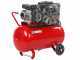 FIAC AB 100/268 - Compressore aria elettrico monofase a cinghia - Motore 2 HP - 100 lt