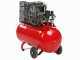 FIAC AB 100/268 - Compressore aria elettrico monofase a cinghia - Motore 2 HP - 100 lt
