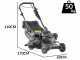 Weibang WB537SCV3 - Tagliaerba trazionato a scoppio - Motore da 196cc - 3 Marce - 4in1