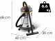 Lavor WTP 30 X - Aspirapolvere aspiraliquidi - bidone 30 lt - 1600 W