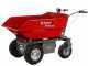 Blue Bird WB 500EH - Carriola a batteria 48V 32Ah - Cassone dumper con ribaltamento idraulico