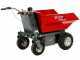 Blue Bird WB 500EH - Carriola a batteria 48V 32Ah - Cassone dumper con ribaltamento idraulico