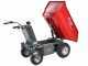 Blue Bird WB 500EH - Carriola a batteria 48V 32Ah - Cassone dumper con ribaltamento idraulico
