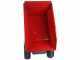 Blue Bird WB 500EH - Carriola a batteria 48V 32Ah - Cassone dumper con ribaltamento idraulico