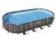Bestway Power Steel 561ES - Piscina Ovale