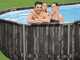 Bestway Power Steel 561ES - Piscina Ovale