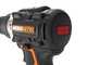 Worx Nitro WX352 - Trapano avvitatore a percussione a batteria - 20V/2Ah