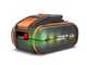 Worx Nitro WG572E - Soffiatore a zaino a batteria - 4 batterie da 20V 4Ah
