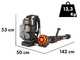 Worx Nitro WG572E - Soffiatore a zaino a batteria - 4 batterie da 20V 4Ah