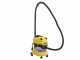 Karcher WD 4 S V-20/5/22 - Bidone aspiratutto - 20 Litri - Fusto in acciaio Inox