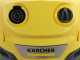 Karcher WD 4 S V-20/5/22 - Bidone aspiratutto - 20 Litri - Fusto in acciaio Inox