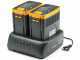 Stiga SAB 900 AE Kit - Soffiatore a batteria - 2x48V/7,5Ah