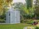 Keter Manor grigio - Casetta da giardino - Con finestra laterale - 185x152x226 cm