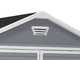 Keter Manor grigio - Casetta da giardino - Con finestra laterale - 185x152x226 cm