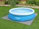 Tappetino Base per piscina 78x78 cm Grigio - Bestway
