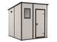 Keter Manor Pent - Casetta da giardino - Con finestra frontale - 183.5x185x200 cm
