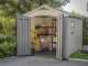 Keter Factor beige - Casetta da giardino - Con finestra laterale - 256.5x255x243 cm