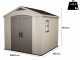 Keter Factor beige - Casetta da giardino - Con finestra laterale - 256.5x255x243 cm