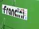 Francini FQ4 - Carrello trainato per trattorino in acciaio - 120x90(h 25 cm)