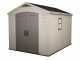 Keter Factor beige - Casetta da giardino - Con finestra laterale - 256.5x331.5x243 cm