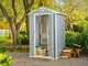 Keter Manor grigio - Casetta porta attrezzi da giardino - 129x103x196 cm