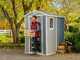Keter Manor grigio - Casetta da giardino - Con finestra laterale - 130x192x198 cm