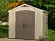 Keter Factor beige - Casetta da giardino - Con finestra laterale - 256.5x182x243 cm