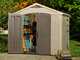 Keter Factor beige - Casetta da giardino - Con finestra laterale - 256.5x182x243 cm