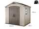 Keter Factor beige - Casetta da giardino - Con finestra laterale - 256.5x182x243 cm