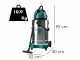 Spyro AIR50 INOX- Aspiratore solidi liquidi - Capacit&agrave; 50 lt - 1400W