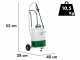 Ribimex PILA 16 - Pompa irroratrice carrellata a batteria - 16 litri - 12V - 8Ah