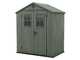 Keter Darwin verde - Casetta da giardino - Con finestre frontali - 190x122x221 cm