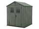 Keter Darwin verde - Casetta da giardino - Con finestre frontali - 190x183x221 cm