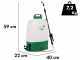 Ribimex PILA 20 - Pompa irroratrice a batteria a spalla - 20 litri - 12V - 8Ah