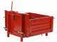 Francini P 100 - Cassone transporter per trattore - Ribaltabile - 3 sponde apribili