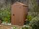 Keter Darwin marrone - Casetta porta attrezzi - 123.8x117x205.1 cm