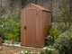 Keter Darwin marrone - Casetta porta attrezzi - 123.8x117x205 cm
