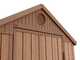 Keter Darwin marrone - Casetta porta attrezzi - Con finestra laterale - 125.8x184.5x205.1 cm