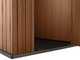 Keter Darwin marrone - Casetta porta attrezzi - Con finestra laterale - 125.8x184.5x205.1 cm